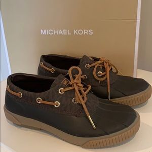 Michael Kors Hyde Rubber Lace Up Shoes